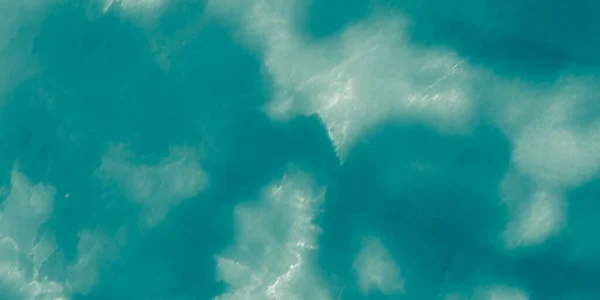 Arte Suja Azul Fundo Mar Verde Pintura Oceânica Abstrata Cinzento — Fotografia de Stock