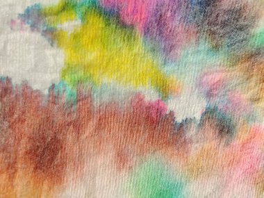 Gökkuşağı Soyut İşareti. Sanat Çoklu Renkli Tye Boya Lekesi. Grunge rengini yıka. Renkli El Efekti. Mürekkep sıçrama desenli mürekkep gradyan soyut boya. Renkli Kova Kumaşı dokusu. Mürekkep Rengi Lekesi.
