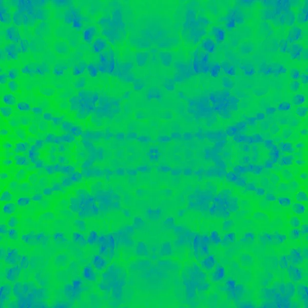Сексуальний Квітковий Візерунок Зелений Еко Брудний Мистецький Прапор Синя Текстура — стокове фото