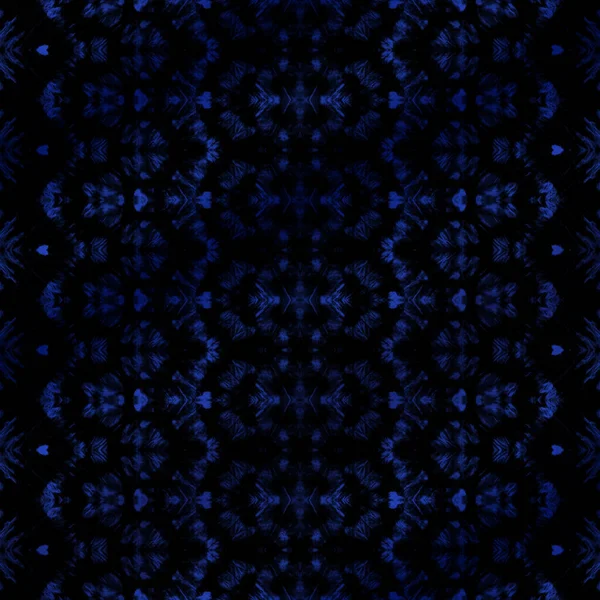 Zwart Geverfd Abstract Zwarte Patroonverf Boheemse Textiel Zig Zag Zwarte — Stockfoto