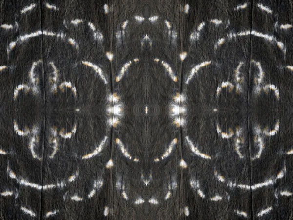 シームレスなマークを洗う オレンジ色のアクエラレの描かれたパターン ドット幾何学的なカラフルな滴 Geo Abstract Stain スポットタイダイキャンバス 染料スポットシームレスな花を結ぶ 墨の黒い形 線ドットテクスチャ — ストック写真