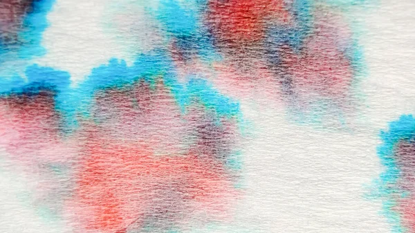 Blue Red Abstract Spot Wash Flower Grunge Pink Ink Splatter — Stock Photo, Image