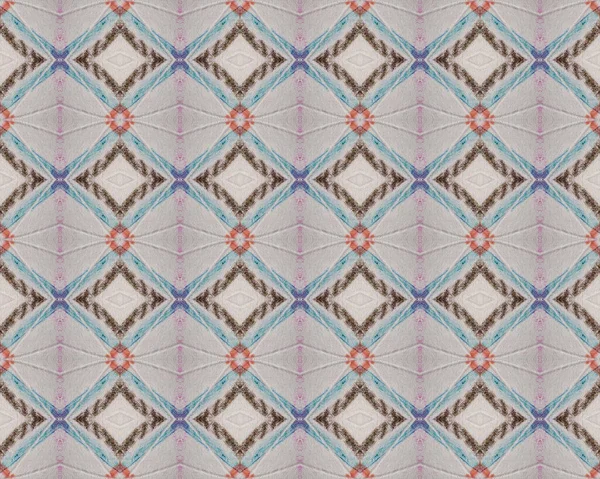 Geometriskt Pappersmönster Grafisk Färg Färgglada Bläck Textur Wavy Rhombus Färgade — Stockfoto
