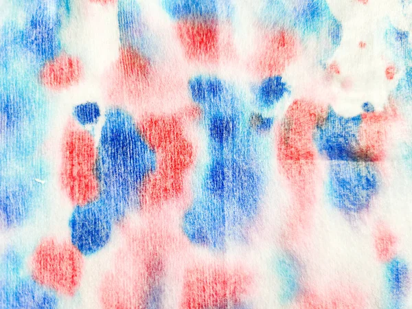 Red Color Spot Pink Purple Shibori Mark Wash Watercolour Grunge — Stock Photo, Image