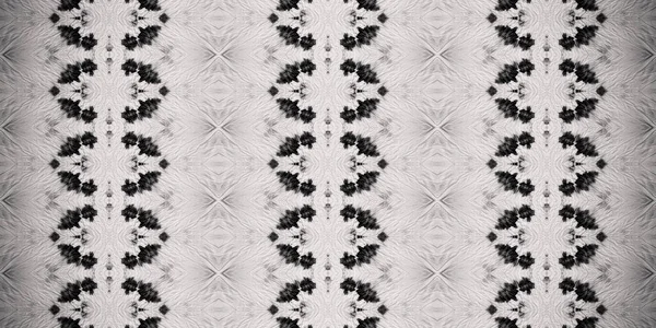 Schwarz Geo Batik Grau Gefärbtes Muster Grauer Traditioneller Dreck Graue — Stockfoto