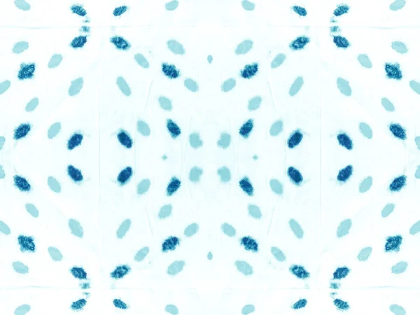 Mint Tie Dye Effect Bind Dye Blue Seamless Canvas Bläck — Stockfoto