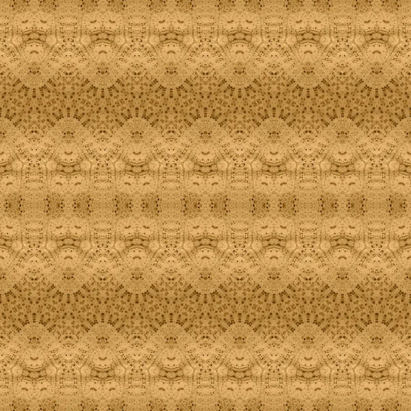 Beige Hand Texture Golden Boho Print Yellow Ethnic Brush Brown — Stock Photo, Image