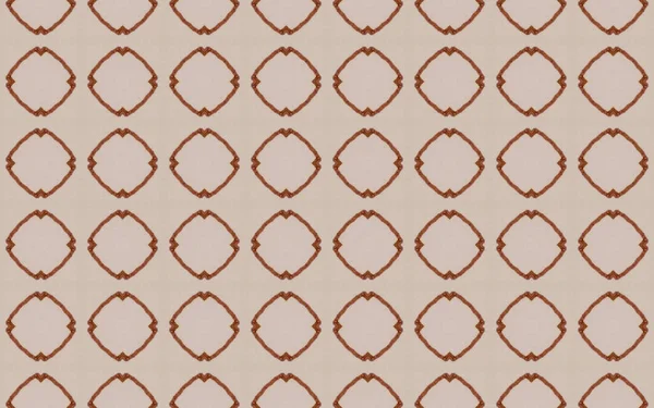 Braune Aquarell Endlostinte Ornate Rustikale Textur Türkischer Geometrischer Batikdruck Lissabon — Stockfoto