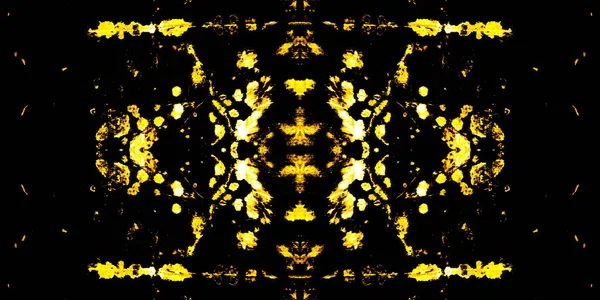 Abstrato Ouro Sem Costura Fogo Golden Effect Grungy Aquarela Espaço — Fotografia de Stock