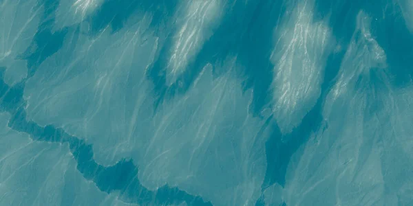 Superficie Azul Del Mar Cepillo Agua Abstracto Superficie Chispa Acuarela — Foto de Stock