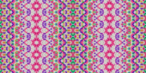 Βούρτσα Boho Γιο Μποέμιαν Στράιπ Χρωματισμένο Μοτίβο Περίληψη Multicolor Boho — Φωτογραφία Αρχείου