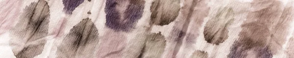 White Tie Dye Batik Peinture Crème Aquarelle Violet Rude Tirage — Photo