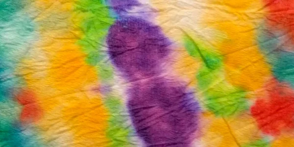 Gray Tie Dye Batik Kleurrijke Penseel Witte Aquarelverf Oude Geborstelde — Stockfoto