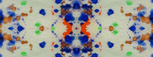 Μελάνι Geometric Tye Dye Blot Δέσε Απρόσκοπτο Λουλούδι Τέχνη Πολύχρωμο — Φωτογραφία Αρχείου