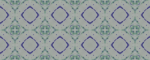 Barevné Etnické Dlaždice Abstraktní Geometrický Květ Tisk Turecká Mozaika Dlaždice — Stock fotografie