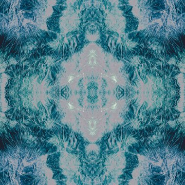 Beyaz Boyalı Kumaş Sanatı. Cyan Mystery Seamless. Gece Dumanı Kirli Sanatı Boyadı. Güzel soyut doku. Kabataslak Evren tarzı. Starry Stylish Ink. Parlak mürekkep ipeği. Siyah Gradyan Sancak.