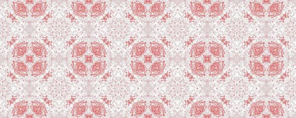 Ornatális Geometriai Minta Ikat Vörös Török Etnikai Minta Vörös Etnikai — Stock Fotó