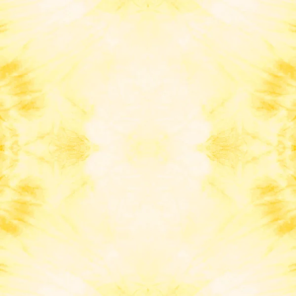 Żółta Ornament Szewrona Krawat Barwnika Grunge Cytrynowy Pędzel Aquarelle Piękna — Zdjęcie stockowe