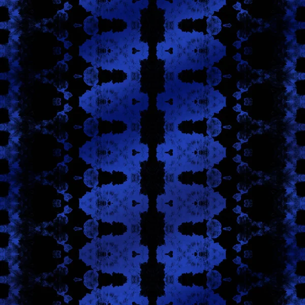 デニム ペイント ブラック サイエンス ブラシ 黒死病の水彩画 ブラック ジオメトリザグ 幾何学的抽象 Zig — ストック写真