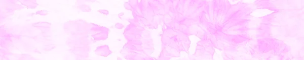 Pink Tie Dye Print Aquarelle Paintbrush White Dirty Art Style — 图库照片