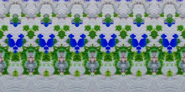 Холодная Серая Краска Галстуков Холодное Цветное Искусство Синяя Печать Акварели — стоковое фото