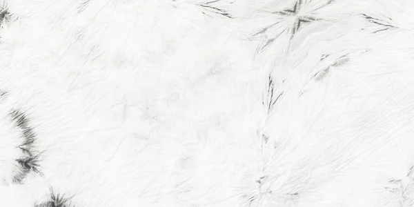 黑色领带染料艺术 灰色网络背景 模糊的艺术卡瓦 雪人艺术风格 冻结刷过的材料 光效卷曲 白色工艺图案 灰色水彩印 — 图库照片