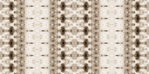 Sepia Print Batik Tribal Rough Tingido Escuro Tie Dye Textura — Fotografia de Stock
