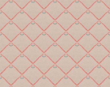 Dalgalı Rhombus. Geometrik Kağıt Deseni. Basit Boya. Çizgi Grafik Yazdırma. Kaba Şablon. Renkli coğrafi doku. Mürekkep Tasarımı Çizimi. El Arkaplanı. Renkli Zarif Fırça. Renkli Kusursuz Meydan