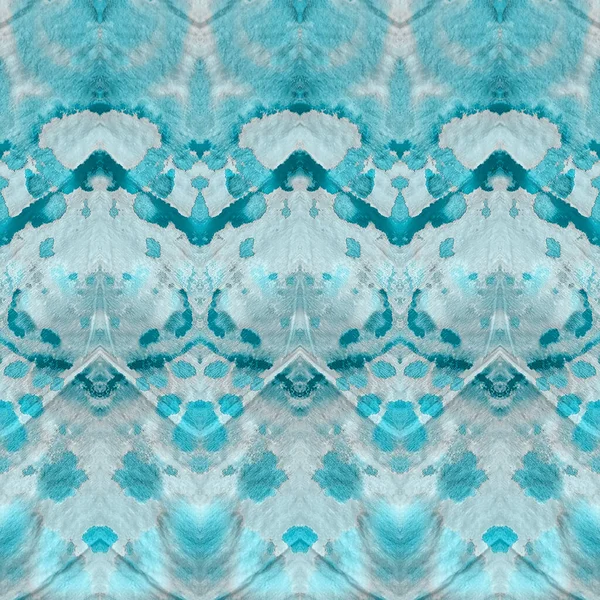 Cinza Aqua Winter Tie Dye Antecedentes Sujos Tinta Aquarelle Azul — Fotografia de Stock