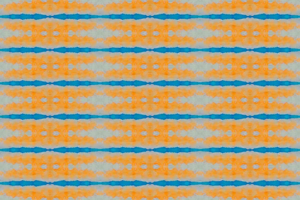伝統的なスプレー カラージオ アブストラクト エスニック ブラシ 多色染め水彩 ボホ幾何学繊維 カラージオストライプ カラーテクスチャバティック レインボー — ストック写真