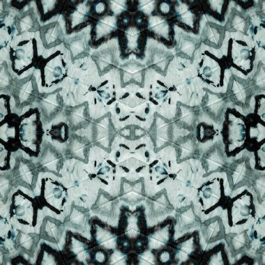 Cyan boyalı kumaş mürekkebi. Gri Halk Yağı Mürekkebi. Gri renkli çizgiler. Beyaz Geleneksel Sanat. Cyan fırça boyası. Gri Kova desenli Deniz Renksiz. Beyaz Kirli Sanat Efekti.