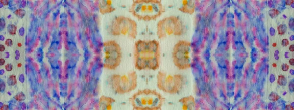 Мыть Бесшовные Пятна Geo Rainbow Abstrab Shape Галстук Tie Dye — стоковое фото