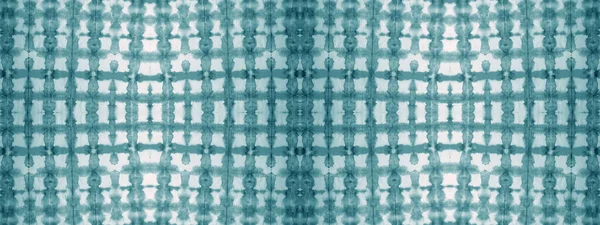 Μελάνι Από Βαμμένο Ύφασμα Μπλε Μοντέρνα Πλακάκια Ogee Κυανό Βρώμικο — Φωτογραφία Αρχείου