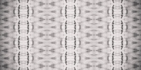 Schwarzes Geometrisches Textil Gray Tribal Print Weiß Gefärbte Skizze Grau — Stockfoto