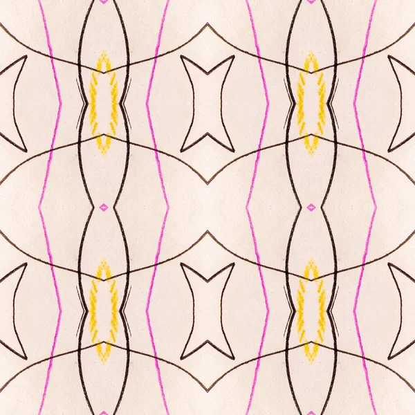 Kleurrijke Pen Textuur Het Inktpotloodpatroon Gekleurd Soft Design Lijn Elegant — Stockfoto