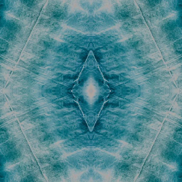 Nahtloser Abstrakter Blitz Eisiges Aquarell Tye Dye Space Geo Abstract — Stockfoto