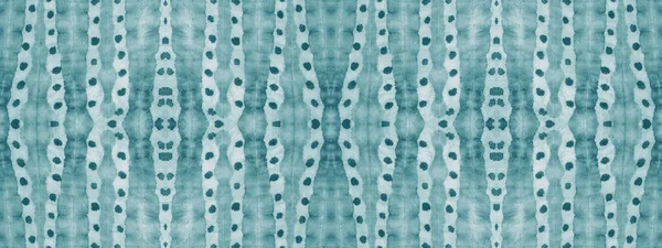 Tintura Gravata Lavada Branca Motivo Repetição Azul Neve Aquarela Bagunçada — Fotografia de Stock
