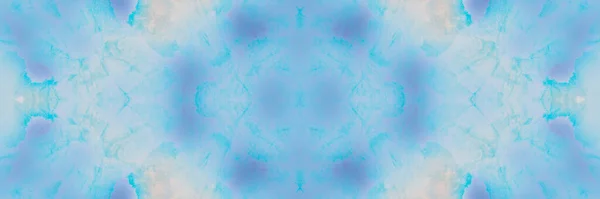 Blauwe Vuile Kunst Cyaan Helder Ijs Abstract Waterglans Cyaan Koude — Stockfoto