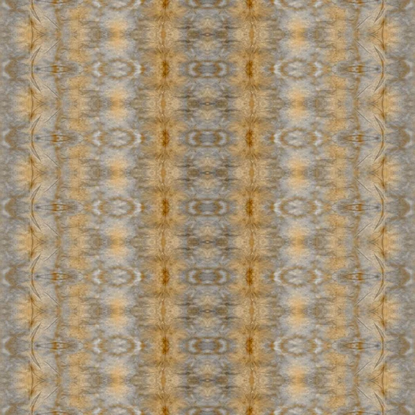 Spray Geométrico Cepillo Étnico Textil Geométrico Teñido Textura Amarilla Batik — Foto de Stock