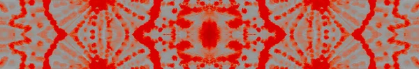 Rozenaquareldruk Bloed Geometrische Herhaling Geborsteld Textiel Vuile Kunst Banner Medische — Stockfoto