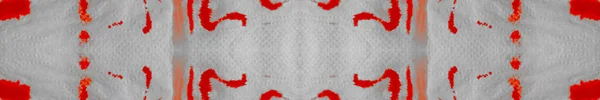 スプラッシュ水彩絵筆 ローズ オーナメンタル タイル ブラシ素材 背景を模索する ブラッディ ペインブラシ アート レッドフォークオイルブラシ — ストック写真