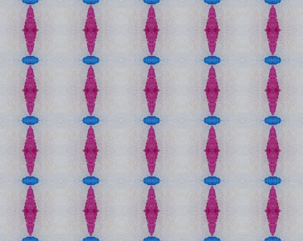 Törésvonal Akvarell Kék Ismételje Tapéta Kék Geometrikus Díszítés Vörös Geometrikus — Stock Fotó