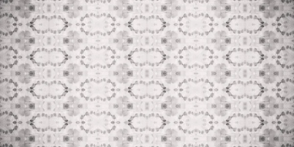 Szürke Hagyományos Piszok Fehér Geometrikus Textil Szürke Geo Akvarell Fekete — Stock Fotó