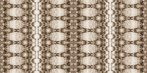 Rustikaler Tribal Print Alt Gefärbte Textur Dirty Print Sepia Rustic — Stockfoto