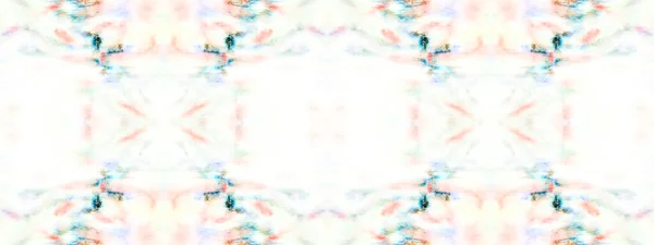 Geo Kleurrijke Abstracte Vorm Etnische Aquarelle Polka Patroon Tie Dye — Stockfoto