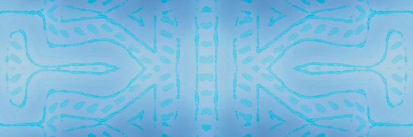 ブルーダーティアート 明るい輝き シャイニー バナー 夏の輝き 青い海のシームレスな 青い海のパターン 海氷の略 水のパターン 黄色のクールな水彩画 — ストック写真