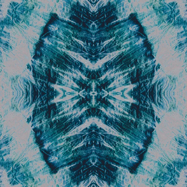 青いネクタイの染料のストライプ 古い自然をシームレスに 白霜ダーティアート効果 クールな抽象的な印刷 夜のラフアートスタイル 神秘的なスタイリッシュな自然 ブルースタイリッシュな素材 ブラックフロストダート — ストック写真