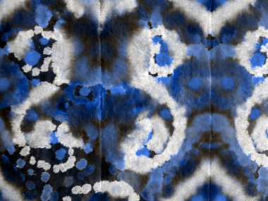 Mavi kravat boyalı batik. Aquarelle dokusu. Kirli Sanatlar Tarzı. Gökyüzü Suluboya Fırçası. Black Rough Sanat Baskısı. Beyaz Yağlı Fırça. Fırça boyası. Beyaz Grafik Boyalı.