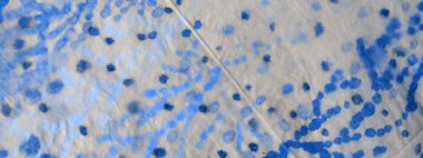 Mavi Sanatsal Kravat Boyası. Suluboya boya. Kirli Sanatlar Boyası. Dekoratif Suluboya Boya. Parlak Modern Boyalı. Fırça boyası. Mavi Fırçalı İpek. Modern Boyalı.