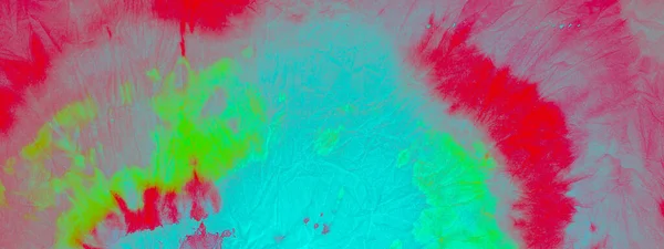 Blue Tie Dye Grunge Aquarelle Paintbrush Artistico Dirty Canva Pittura — Foto Stock